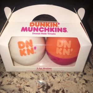 Dunkin Donuts Pumpkin lip balms.